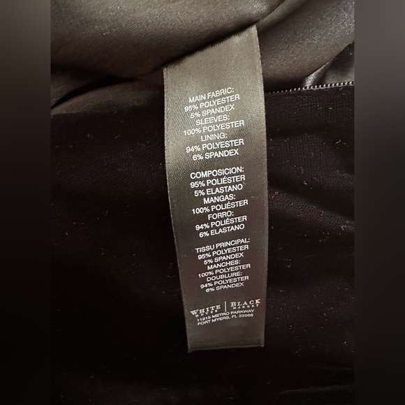 White House Black Market Velvet Shift Party Dress - Picture 4 of 7